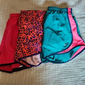Nike Women's Colorful Athletic Shorts Lot